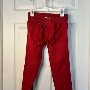 DFYNE Girls' Scarlet High-Waist Performance Leggings